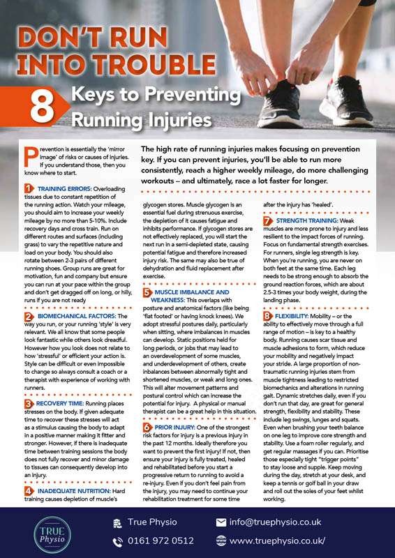 8 keys to preventing running injuries